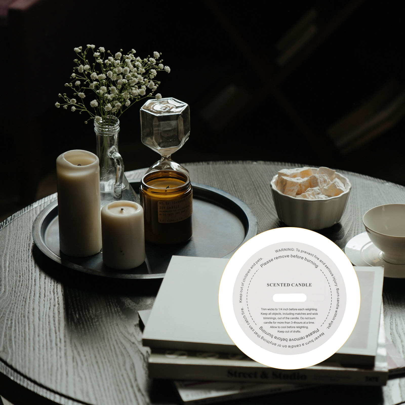 Candle Making Scents - 10Pcs Sticker Paper DIY Handmade Labels