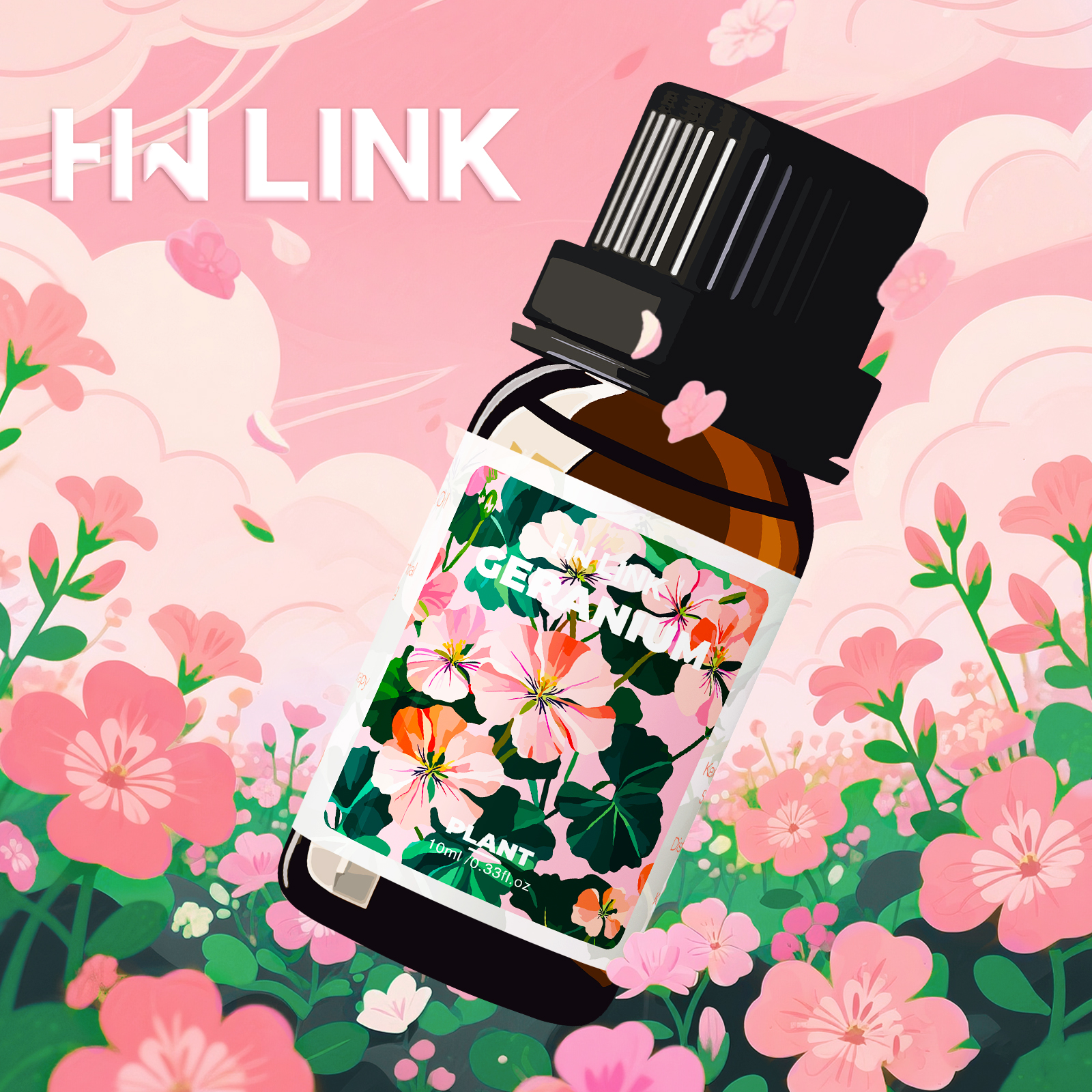 Candle Making Oils - Geranium Essential Oil 10ml 100% Pure