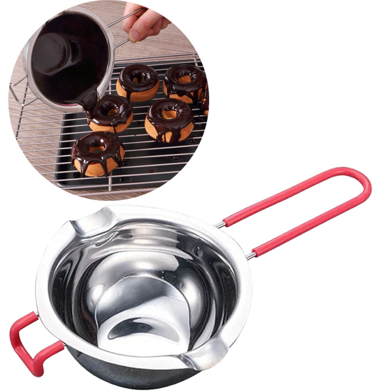 Candle Making Jug - Stainless Steel Wax Melting Pot Long