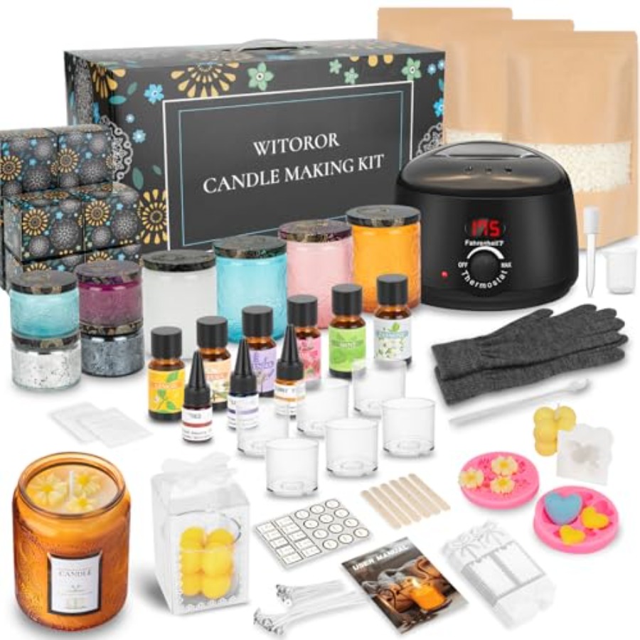 Candle Making Kit, Scented Can – обзор и цена Candle Making Kit For Adults