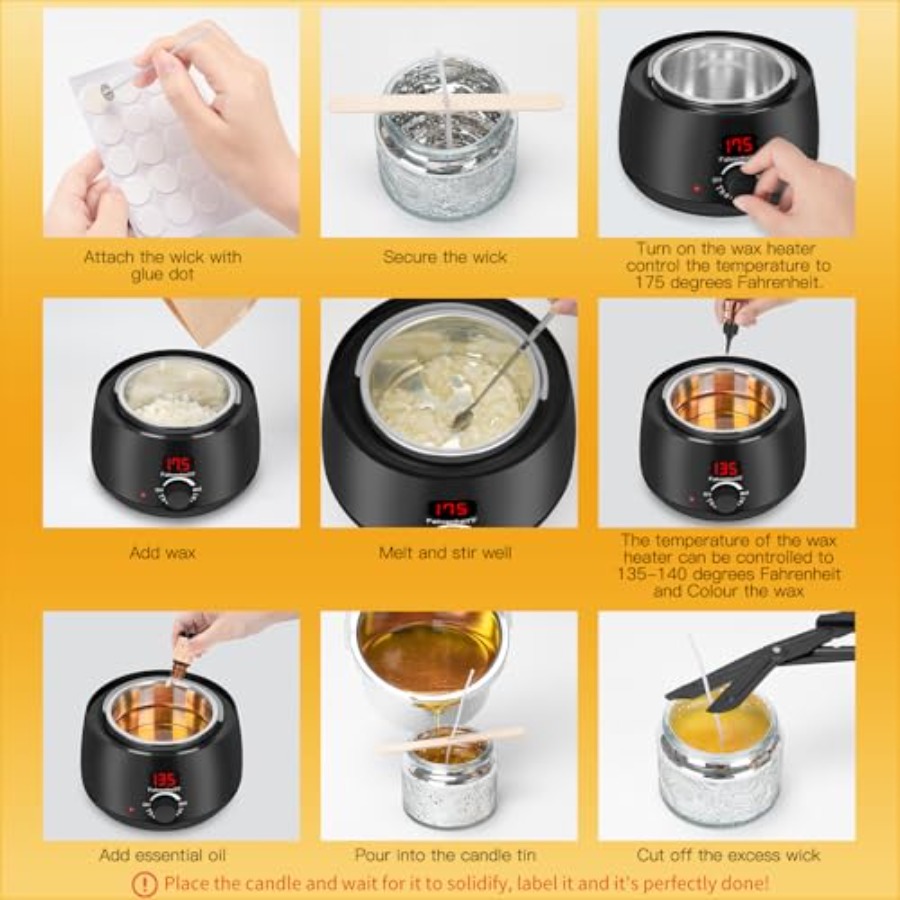 Candle Making Kit, Scented Can – обзор и цена Candle Making Kit For Adults