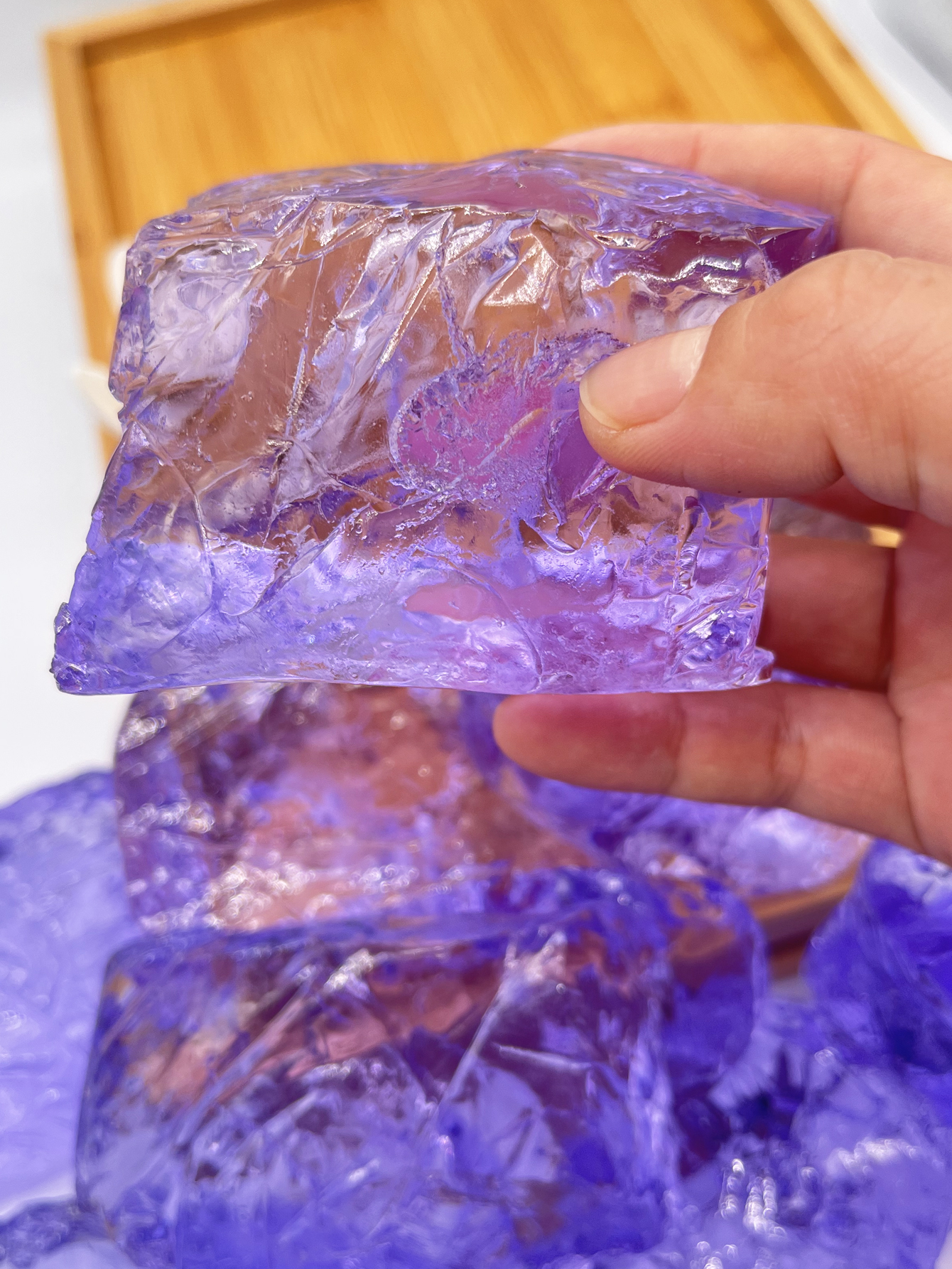 100G Jelly Wax Purple Wholesal – обзор и цена Candle Making Raw Material Wholesale