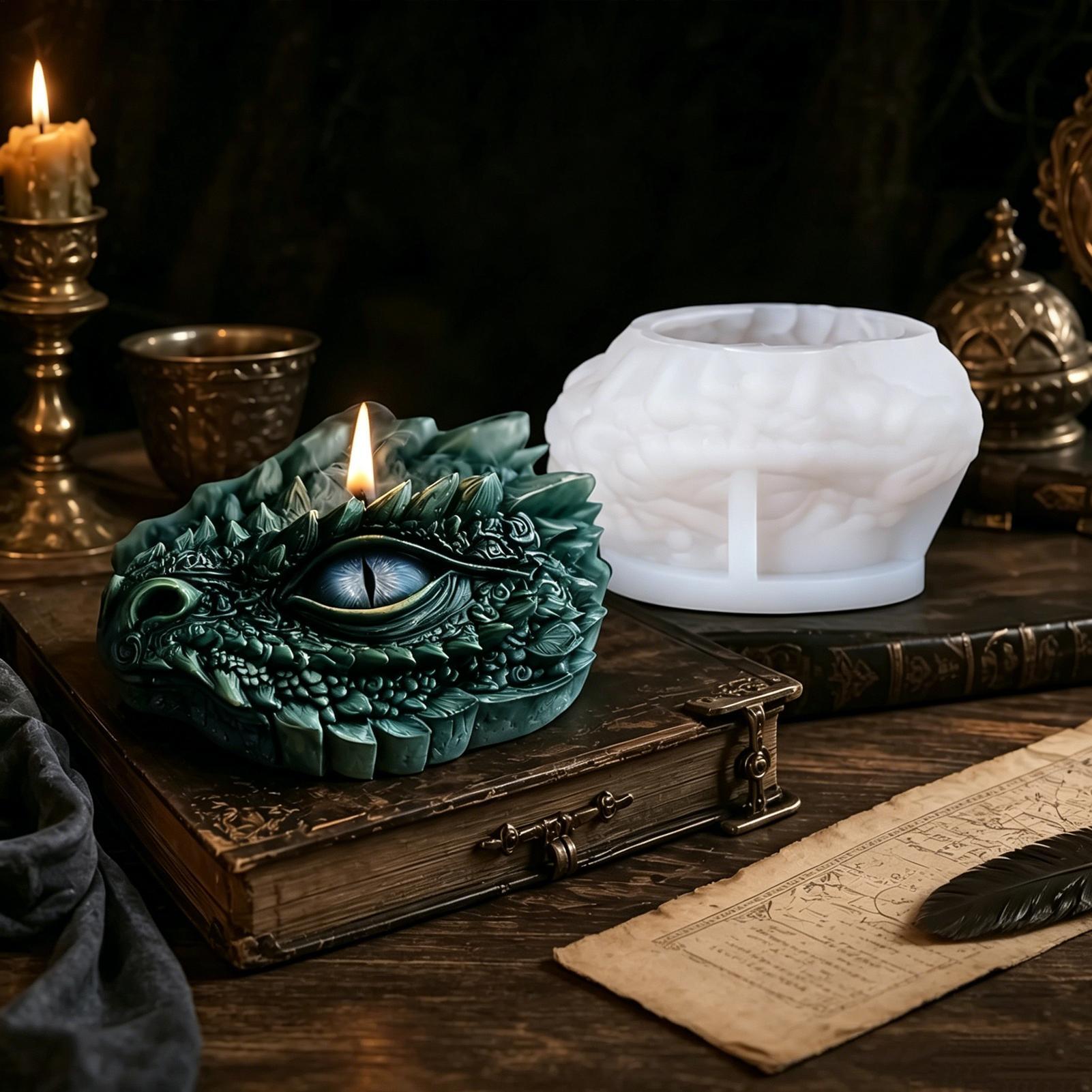 Dragon Eye Silicone Mold Easy  – обзор и цена Candle Making For Beginners
