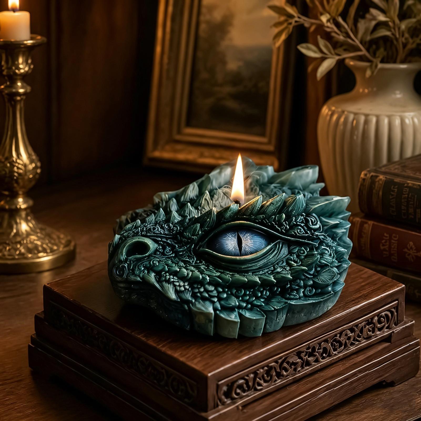 Dragon Eye Silicone Mold Easy  – обзор и цена Candle Making For Beginners