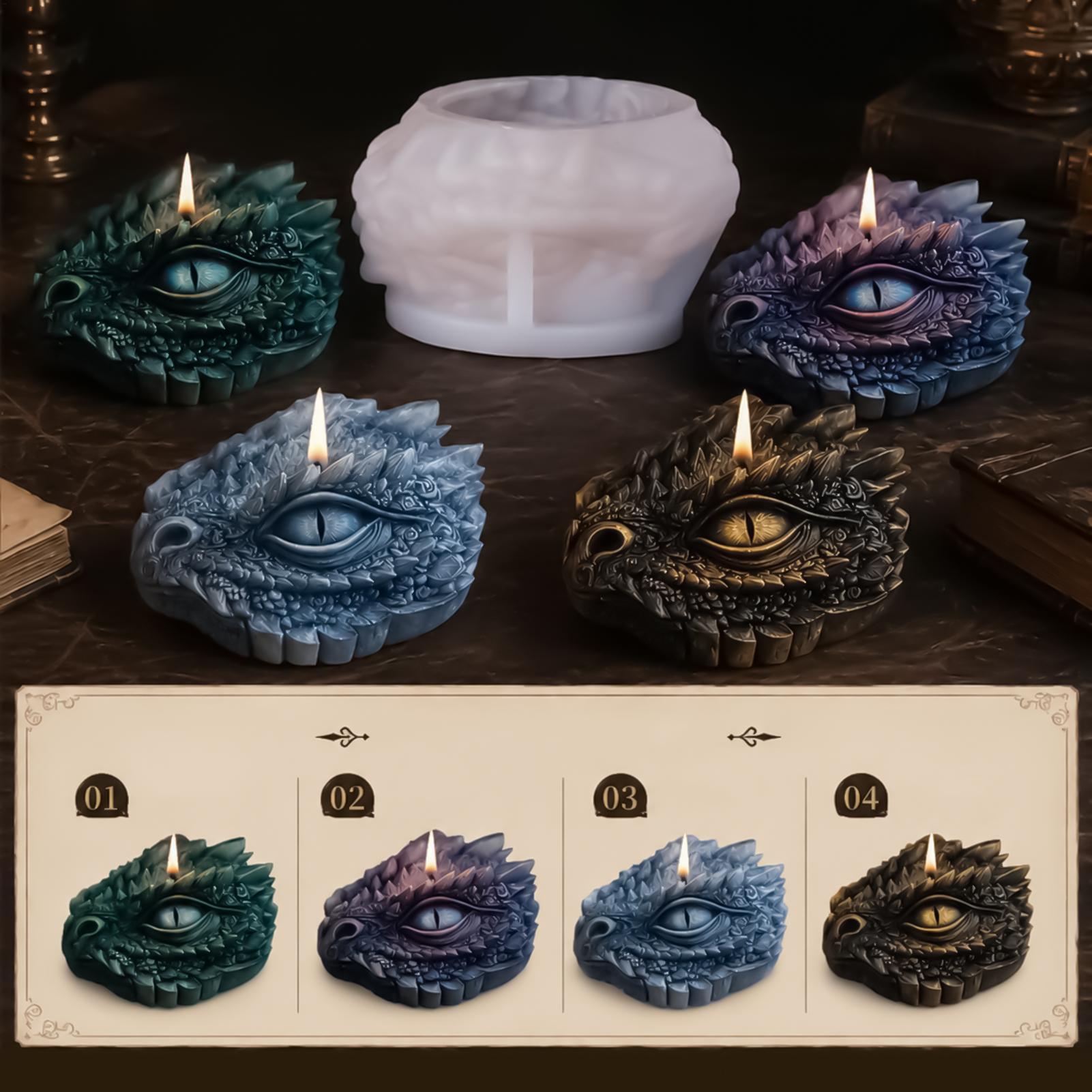 Dragon Eye Silicone Mold Easy  – обзор и цена Candle Making For Beginners
