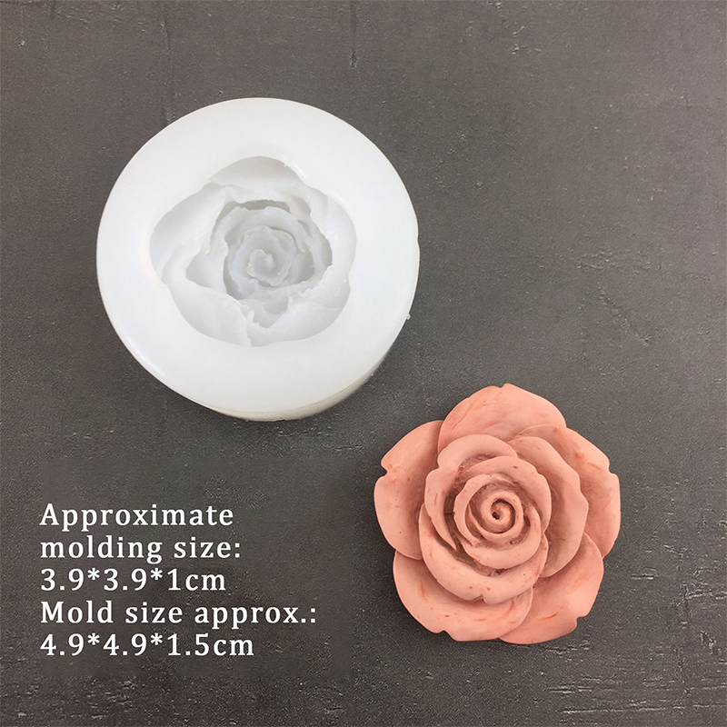 3D Rose Flower Shape Leaf Sili – обзор и цена Candle Making Accessories