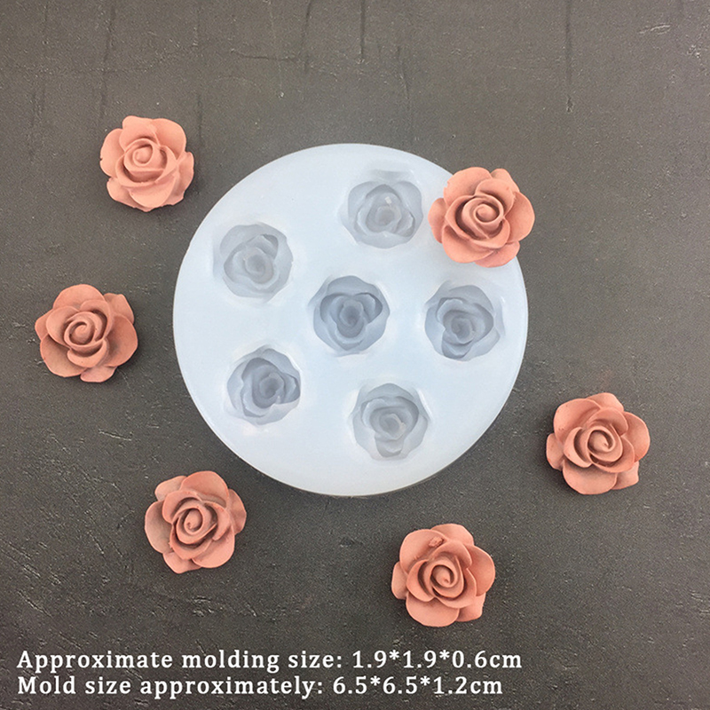 3D Rose Flower Shape Leaf Sili – обзор и цена Candle Making Accessories