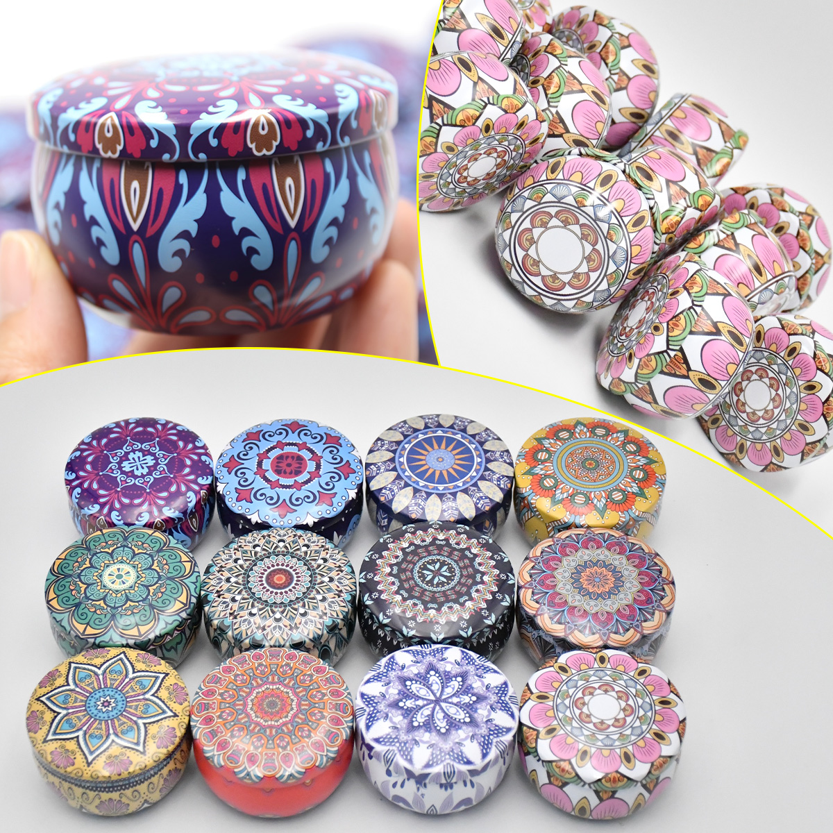 12pcs Mixed Color  Iron Candle – обзор и цена Candle Making Jug