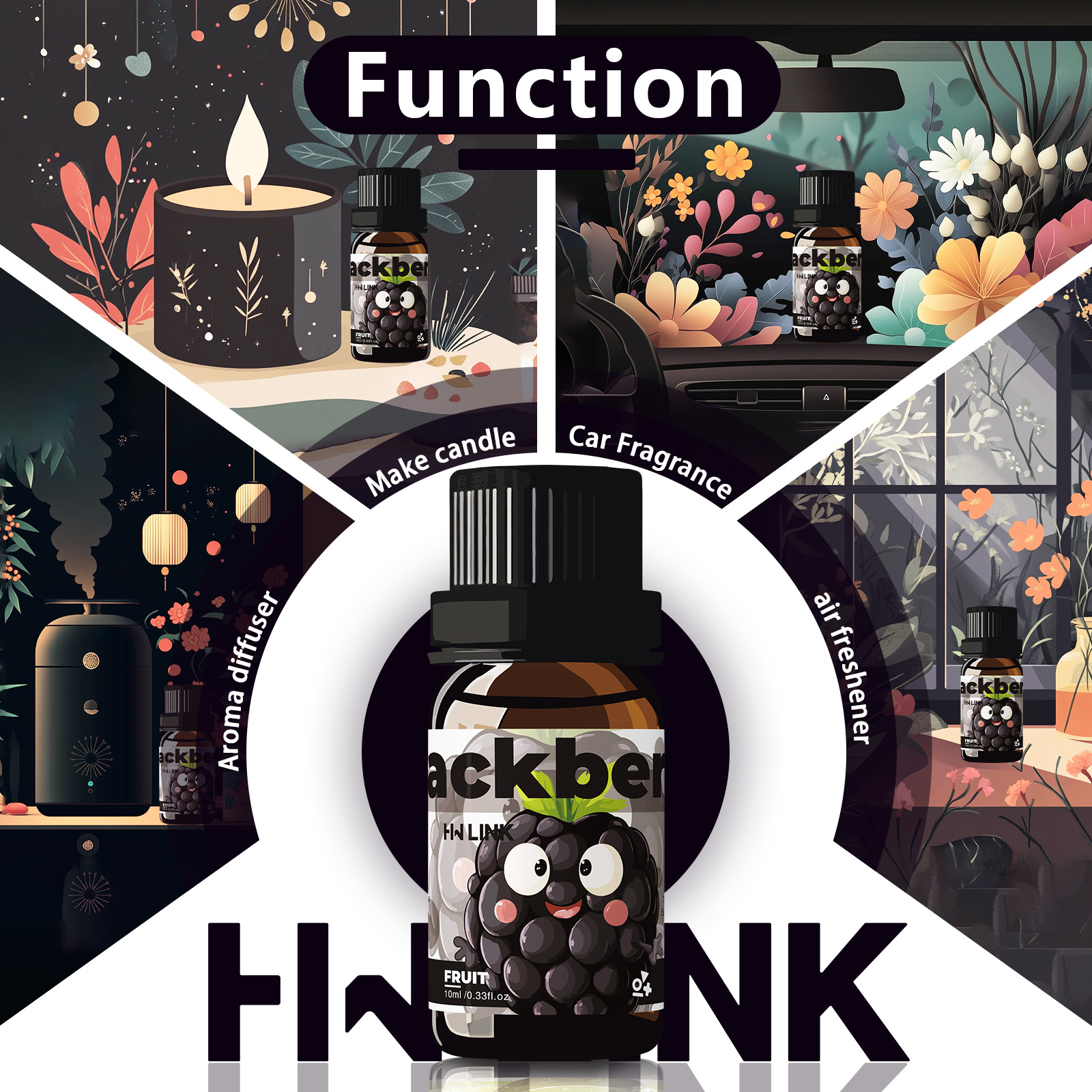 Blackberry Essential Oil Black – обзор и цена Candle Making Oils