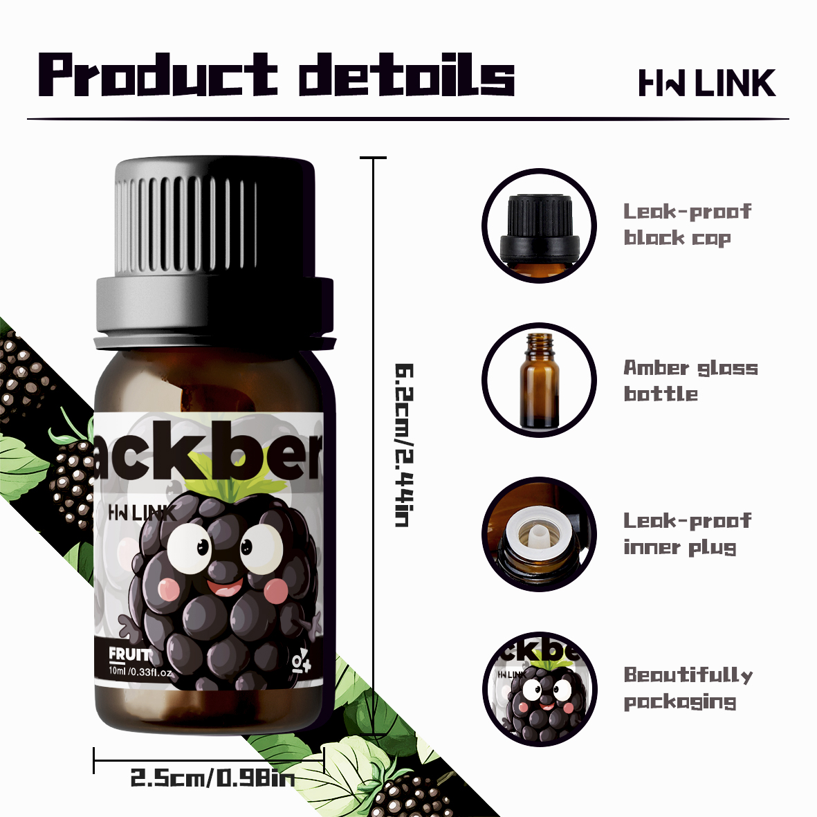 Blackberry Essential Oil Black – обзор и цена Candle Making Oils