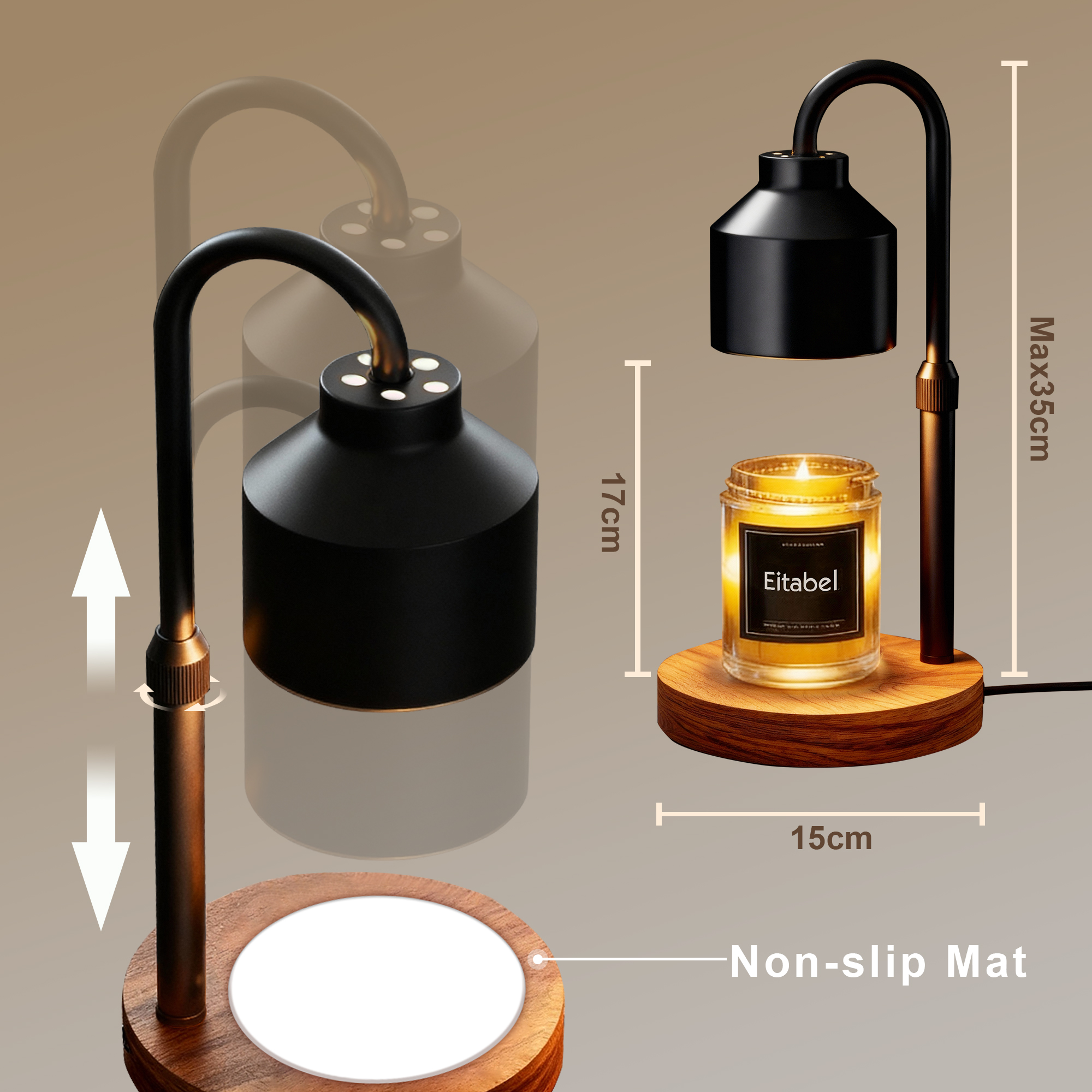Atmospheric Wax Melting Lamp,  – обзор и цена Candle Making Jug