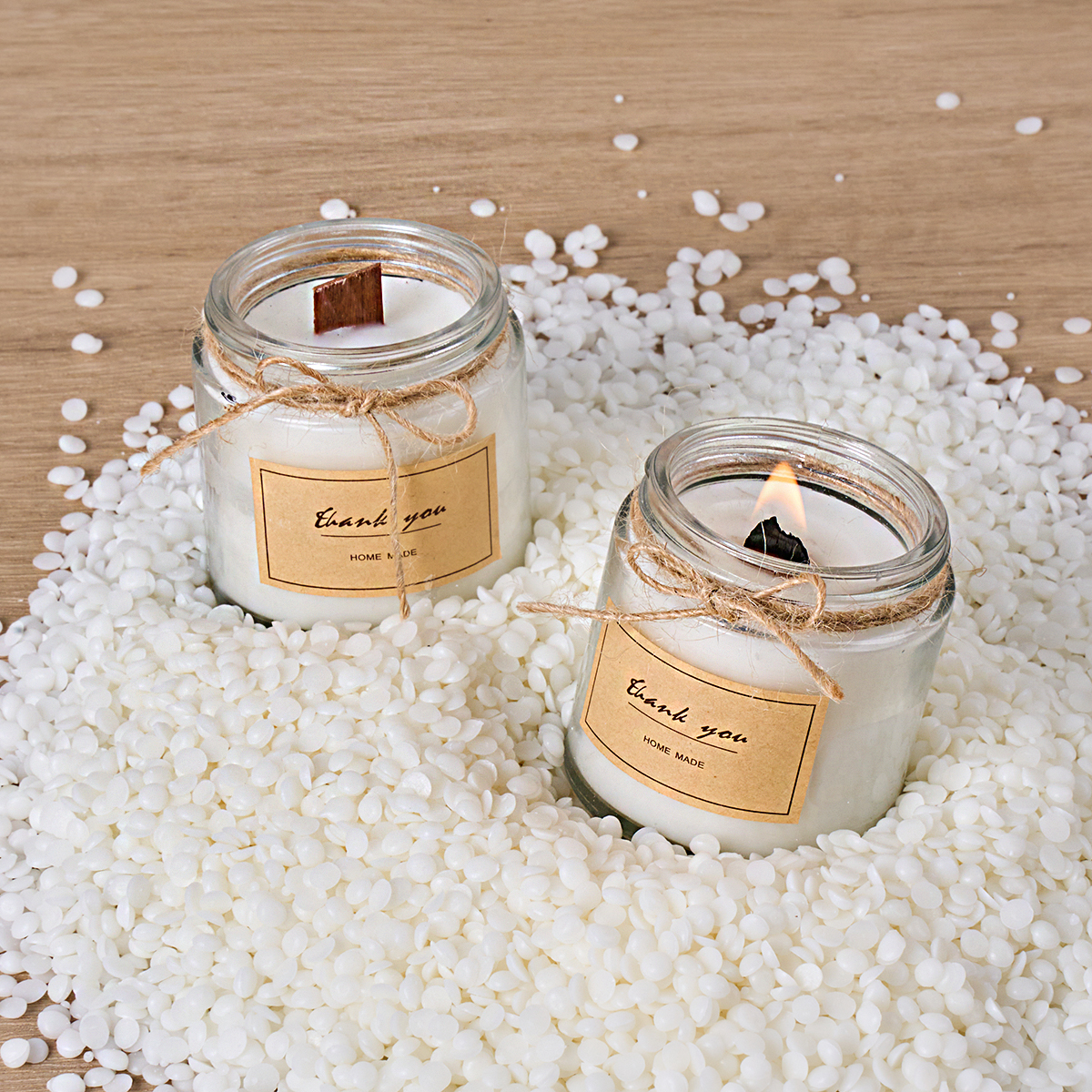 500g/1000g Natural Soy Wax DIY – обзор и цена Candle Making Accessories
