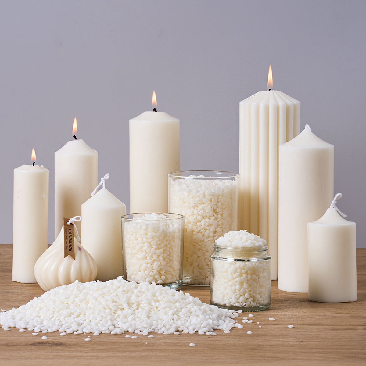 500g/1000g Natural Soy Wax DIY – обзор и цена Candle Making Accessories