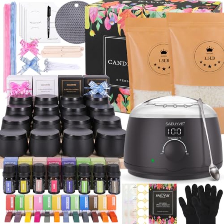 Candle Making Kit for Adults w – обзор и цена Candle Making Kit For Adults