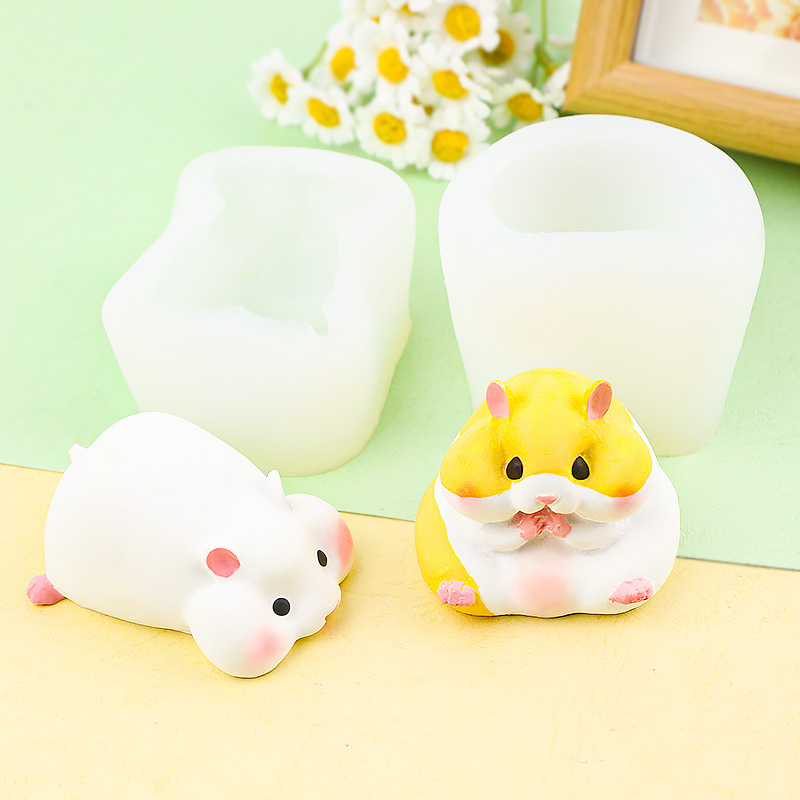 DIY Cute Hamster Mold Chocolat – обзор и цена Candle Making Accessories