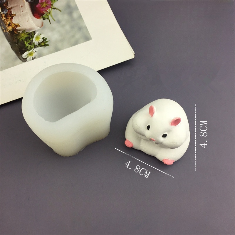 DIY Cute Hamster Mold Chocolat – обзор и цена Candle Making Accessories