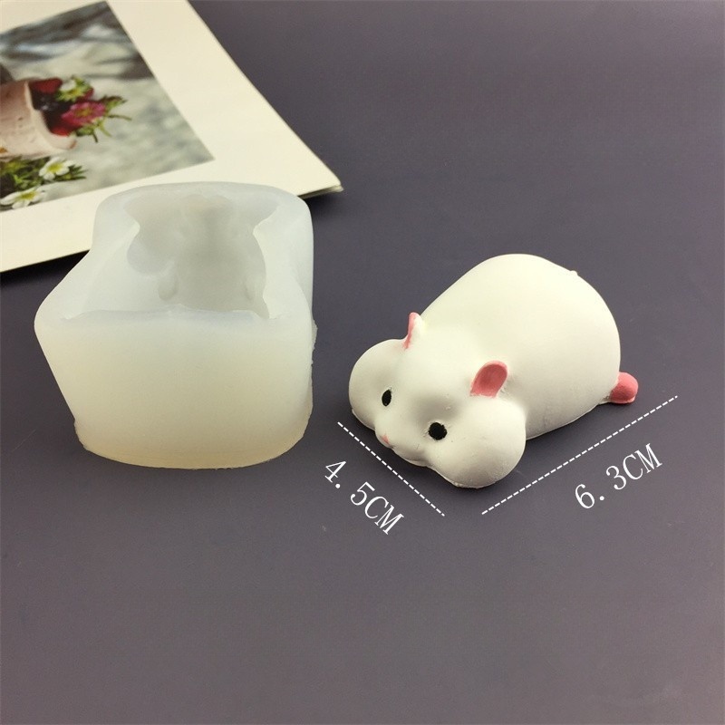 DIY Cute Hamster Mold Chocolat – обзор и цена Candle Making Accessories
