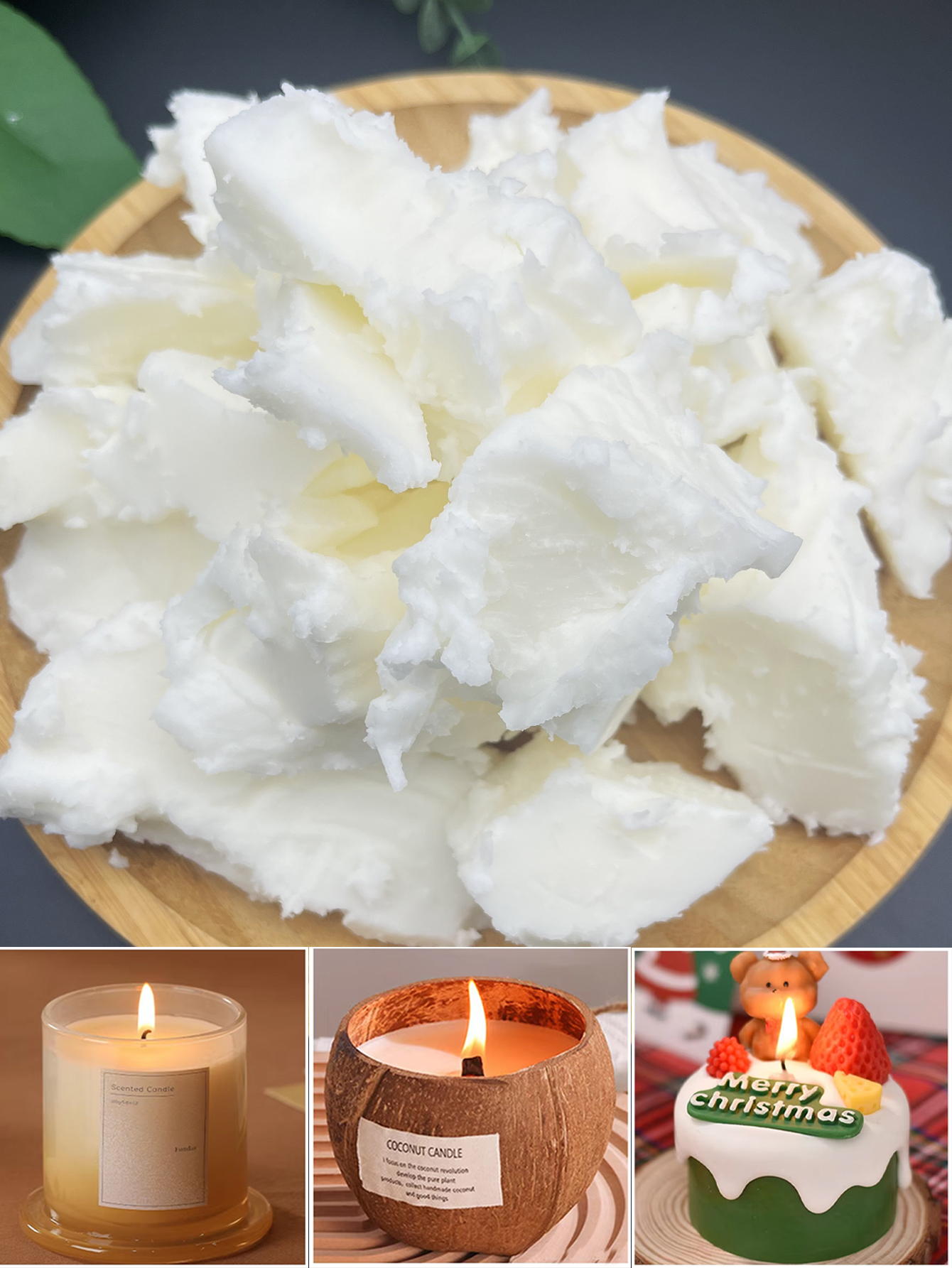 50/100/200G Natural Coconut Wa – обзор и цена Candle Making Raw Material Wholesale