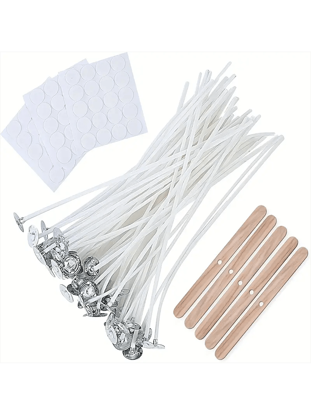 100Pcs Cotton Candle Wick 15cm – обзор и цена Candle Making Kit For Adults