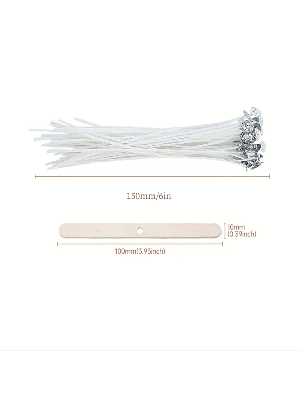 100Pcs Cotton Candle Wick 15cm – обзор и цена Candle Making Kit For Adults