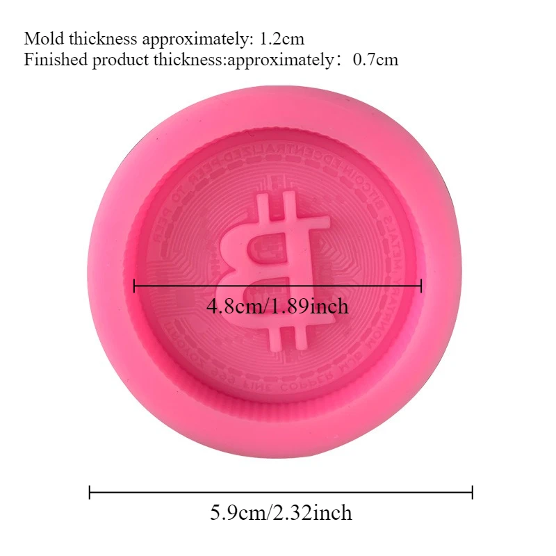 1/3pcs Currency Logo Soap Sili – обзор и цена Candle Making Accessories