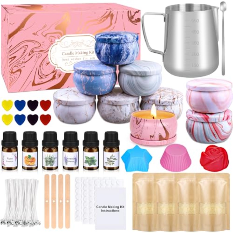 Candle Making Kits for Adults, – обзор и цена Candle Making Kit For Adults