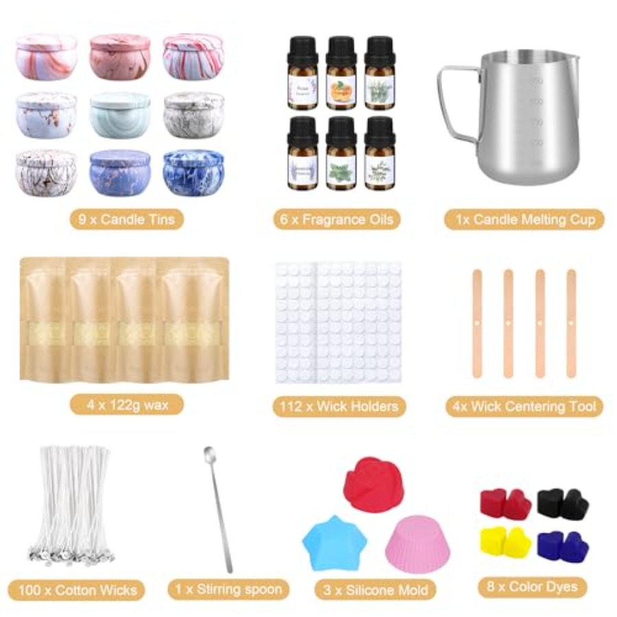 Candle Making Kits for Adults, – обзор и цена Candle Making Kit For Adults