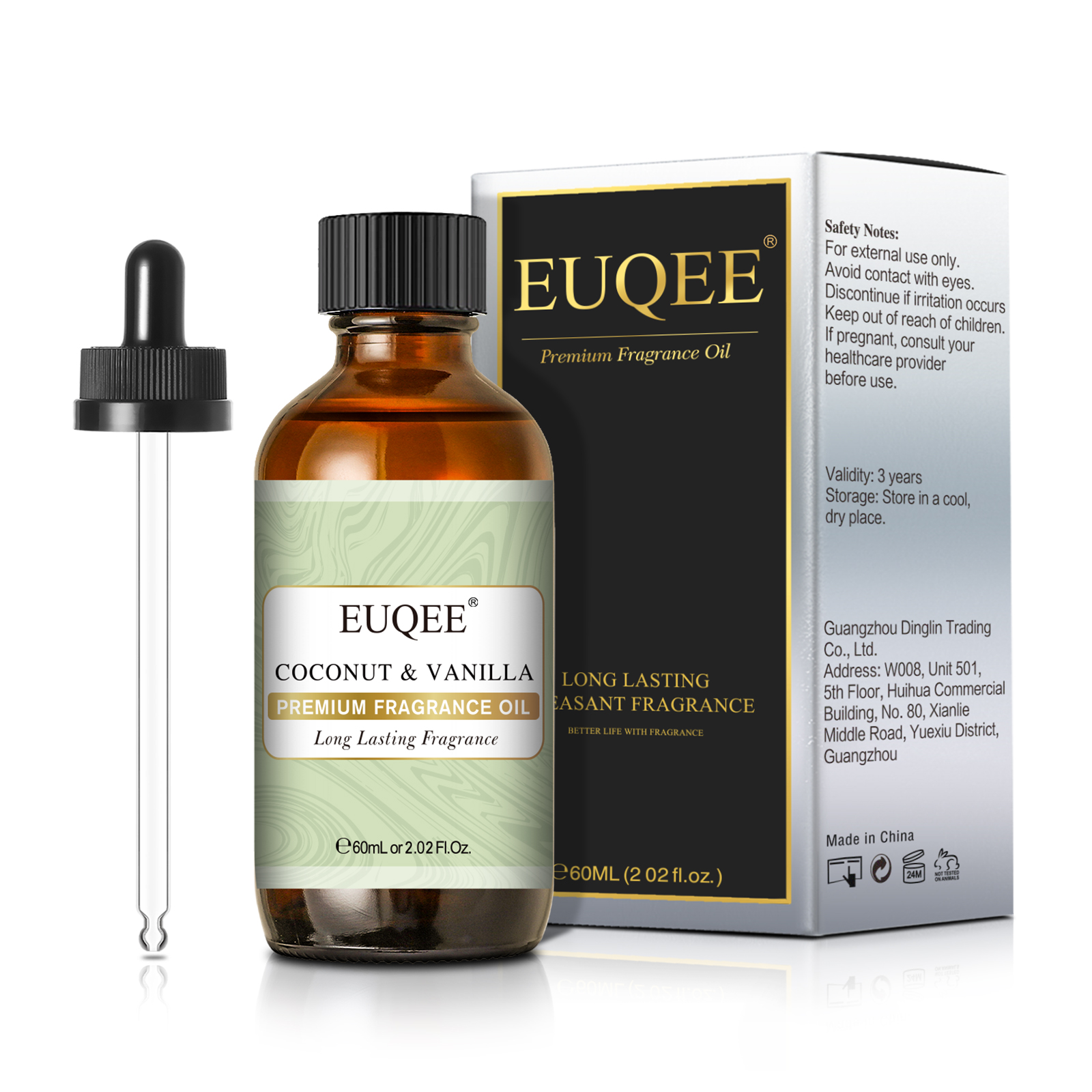 EUQEE 60ML Premium Fragrance O – обзор и цена Candle Making Oils