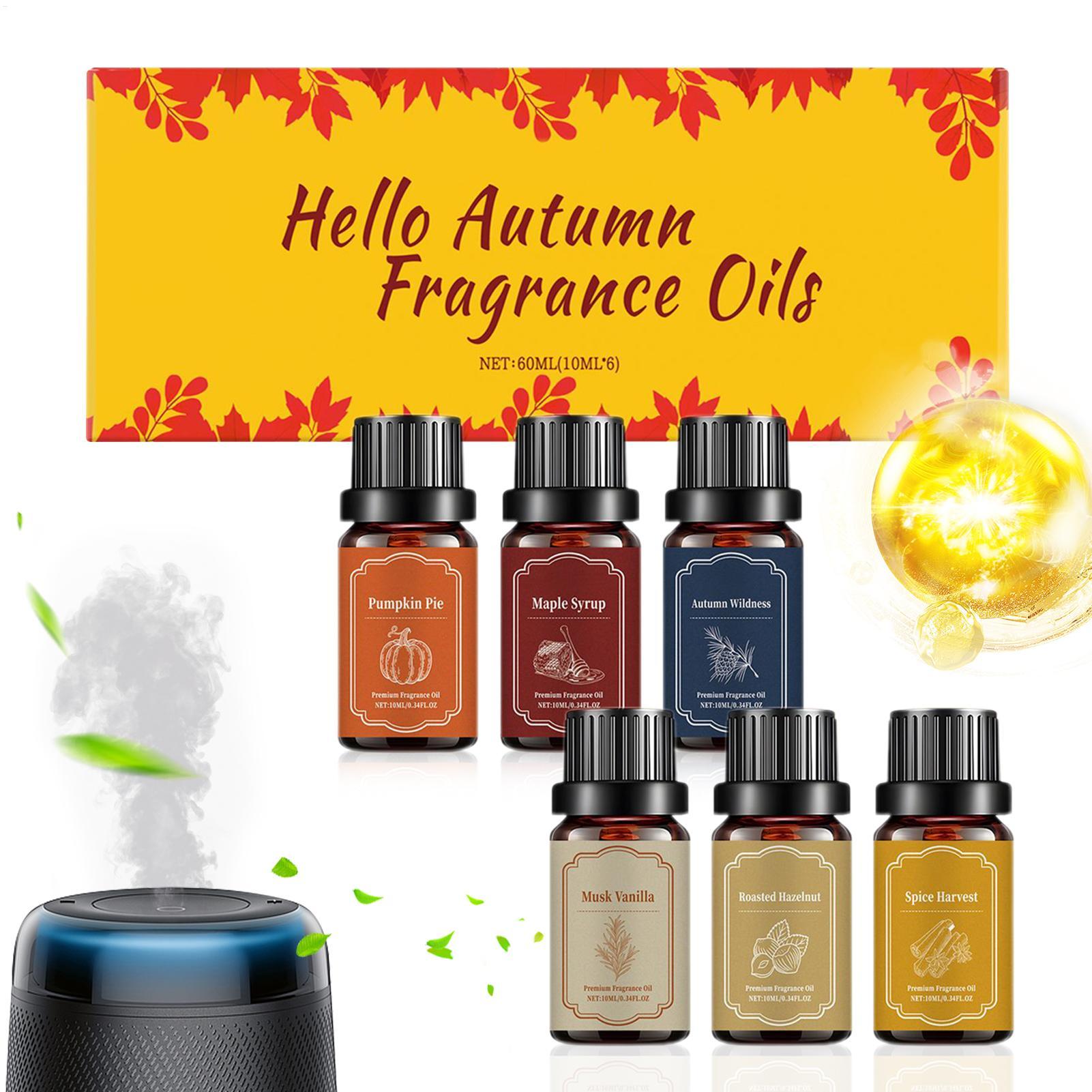 6pcs Fall Scented Diffuser Oil – обзор и цена Candle Making Oils