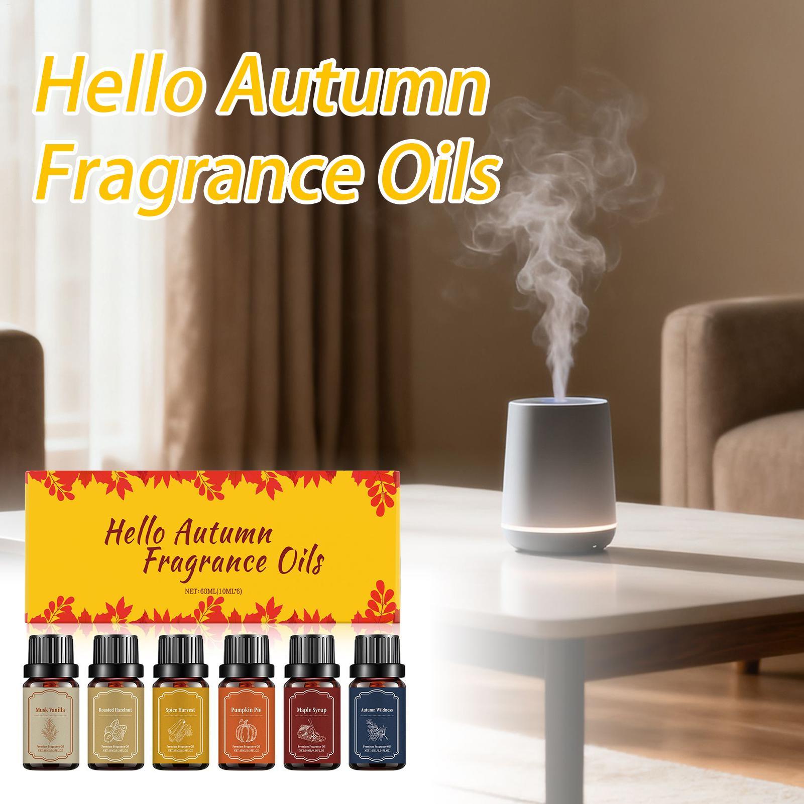 6pcs Fall Scented Diffuser Oil – обзор и цена Candle Making Oils