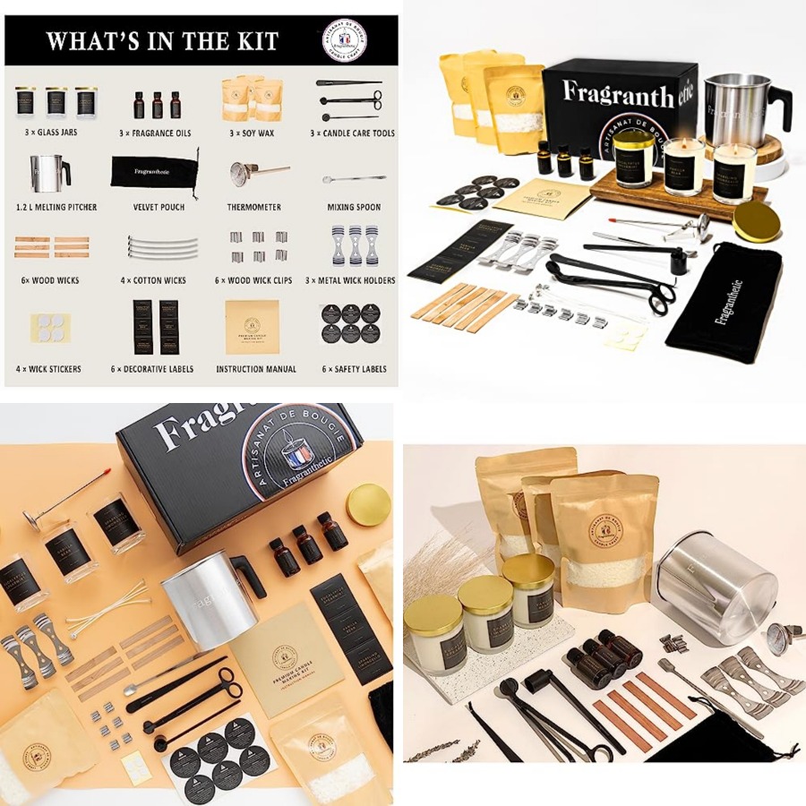 Luxury Candle Making Kit for A – обзор и цена Candle Making Kit For Adults