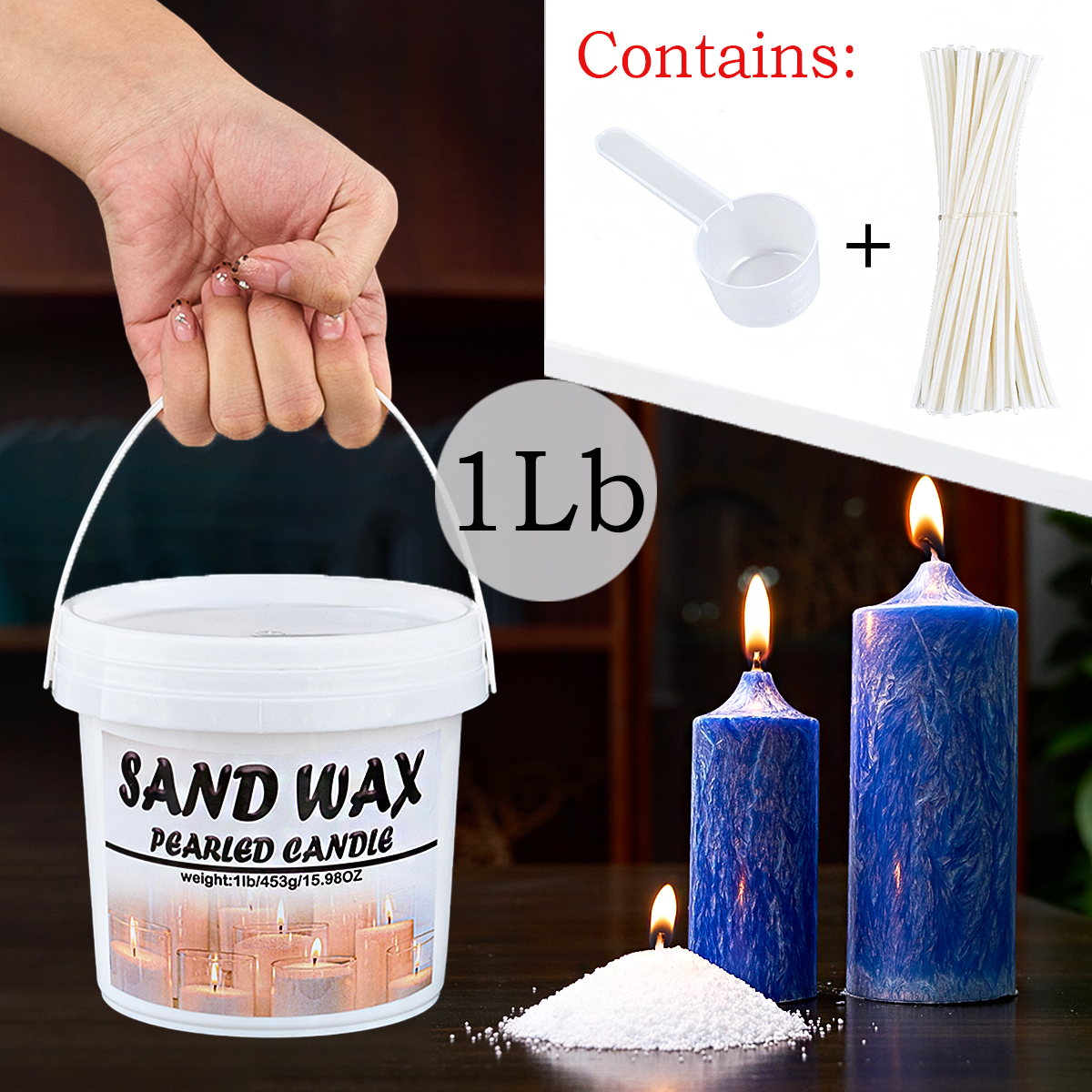 Upgraded Barrels 1Lb/453G Pear – обзор и цена Candle Making Accessories