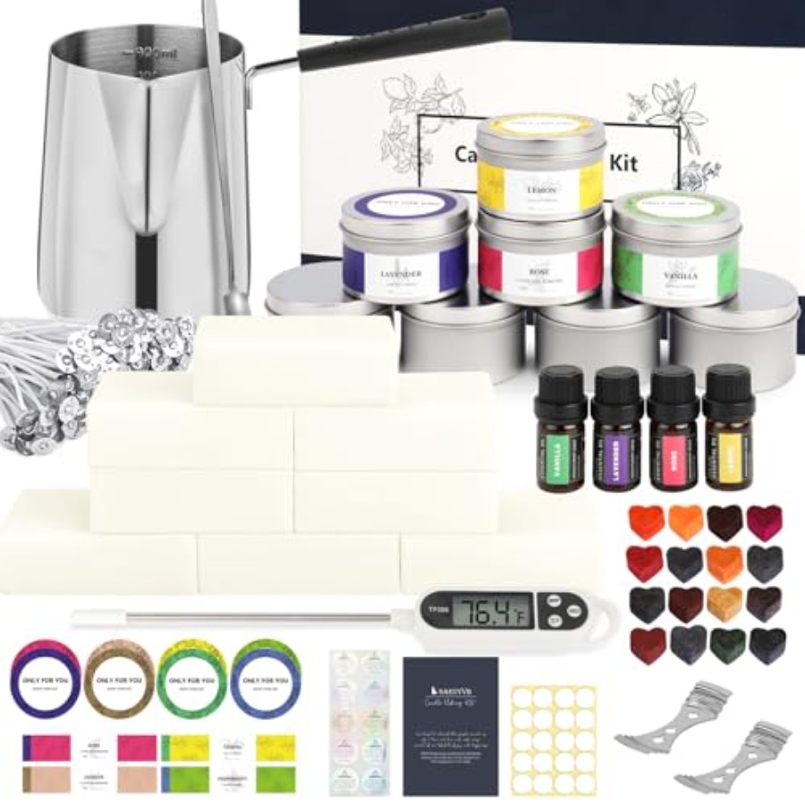 Home DIY Candle Making Kit, Fu – обзор и цена Candle Making For Beginners