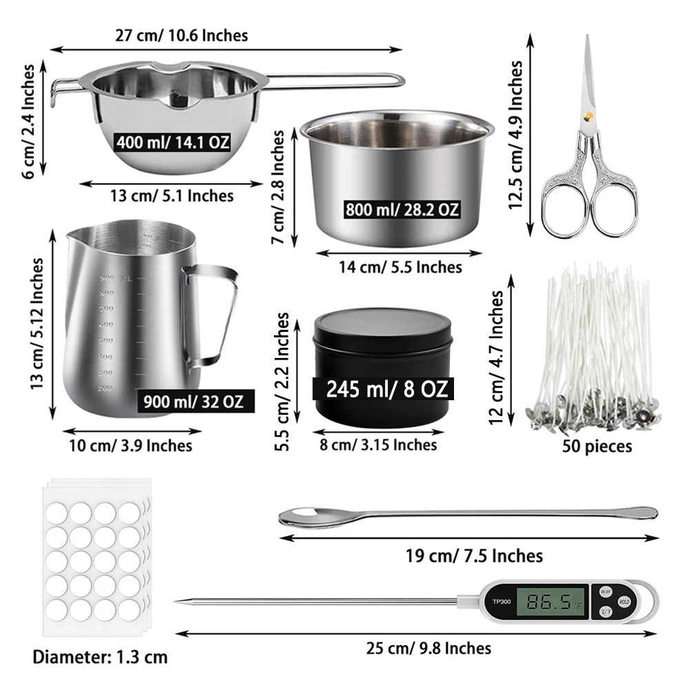 Glintmos DIY Candle Making Kit – обзор и цена Candle Making Kit For Adults