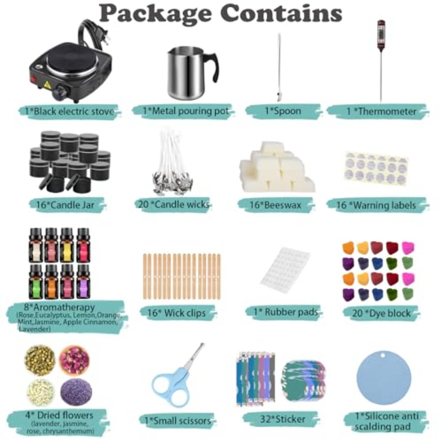 Complete Candle Making Kit Wit – обзор и цена Candle Making Kit For Adults
