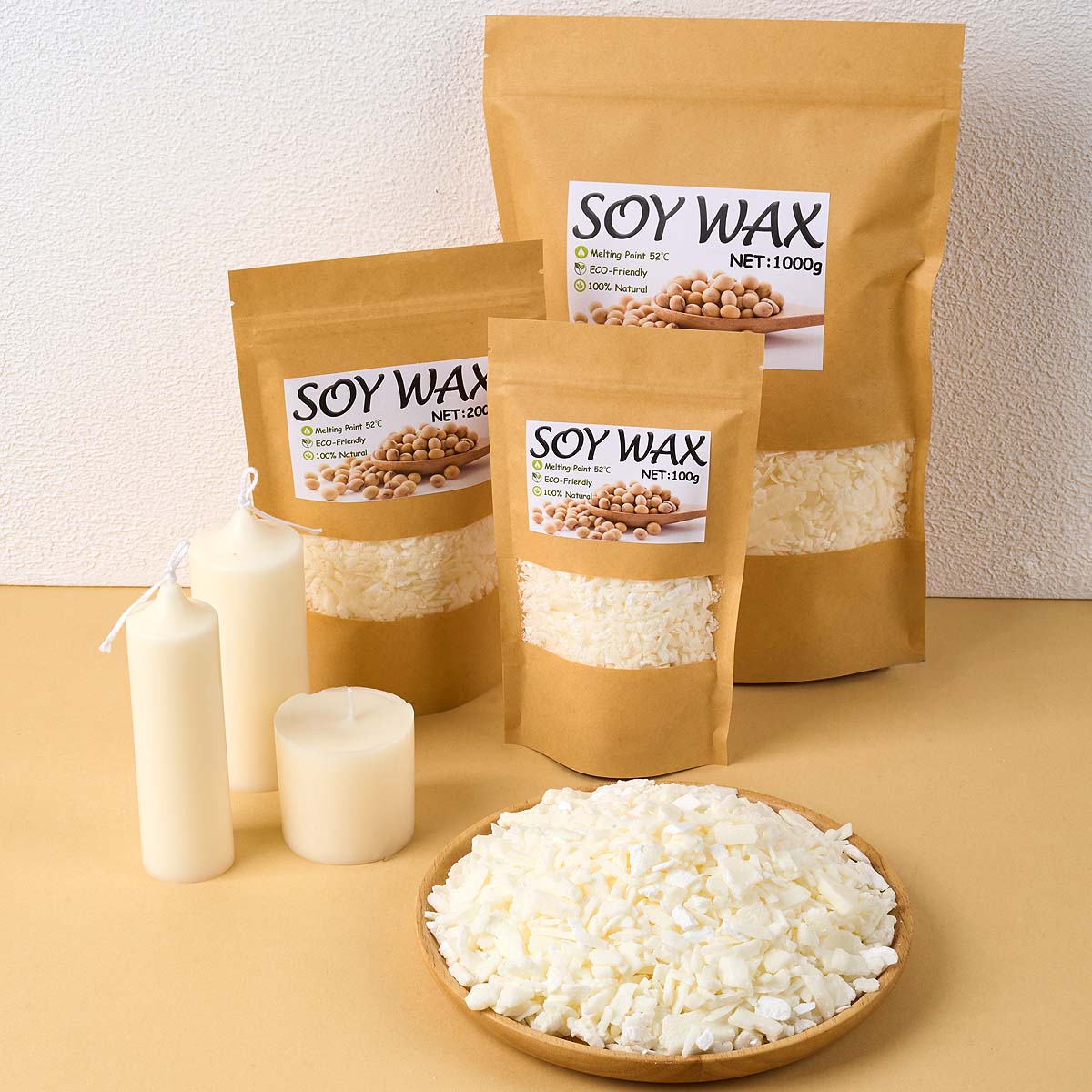 1 Pounds Pure White Soy Wax Fo – обзор и цена Candle Making Accessories