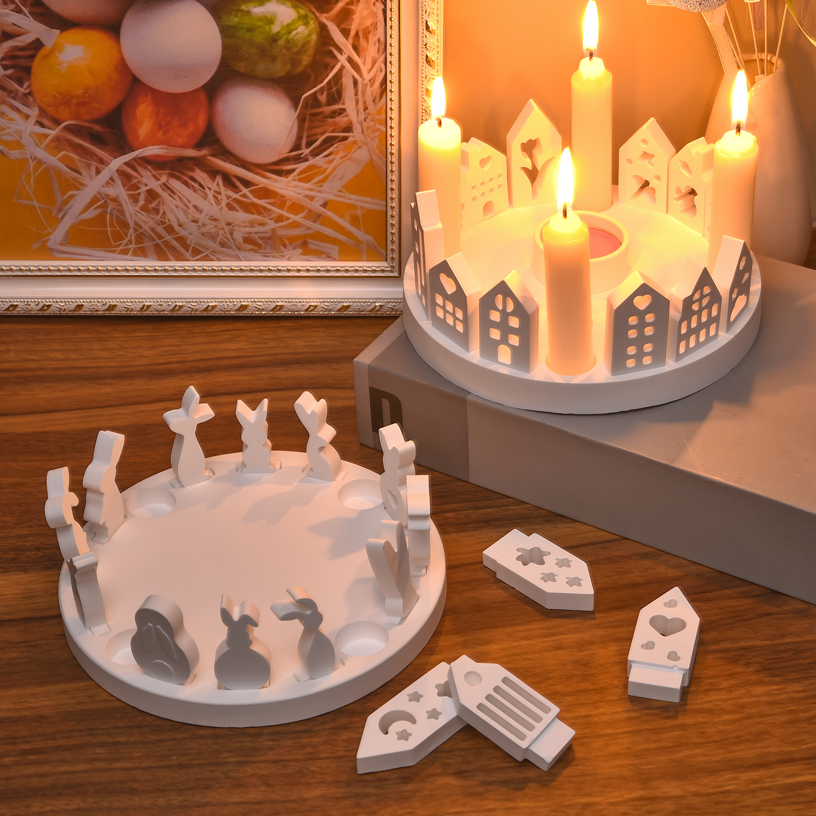 Hollow House Rabbit Candle Hol – обзор и цена Candle Making Items