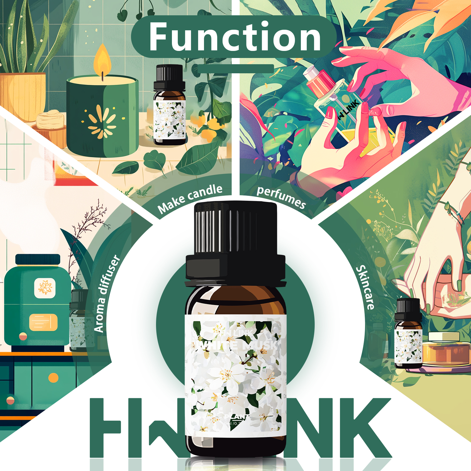 White Musk Essential Oils 10ml – обзор и цена Candle Making Oils