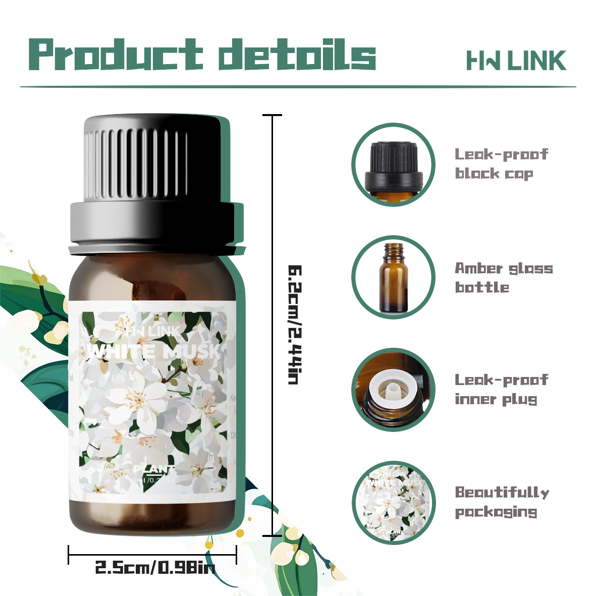 White Musk Essential Oils 10ml – обзор и цена Candle Making Oils