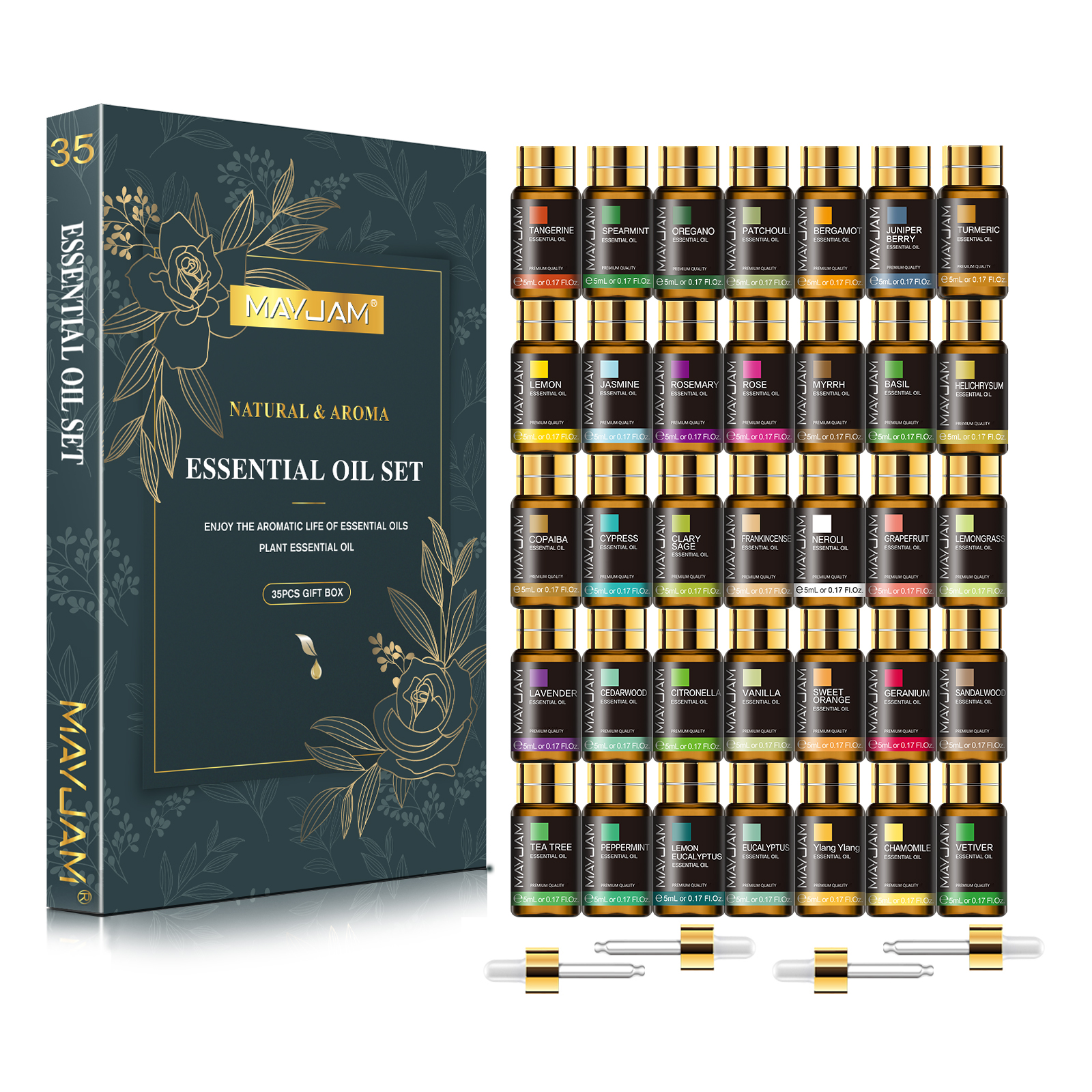 MAYJAM 35 Bottles Aromatherapy – обзор и цена Candle Making Oils