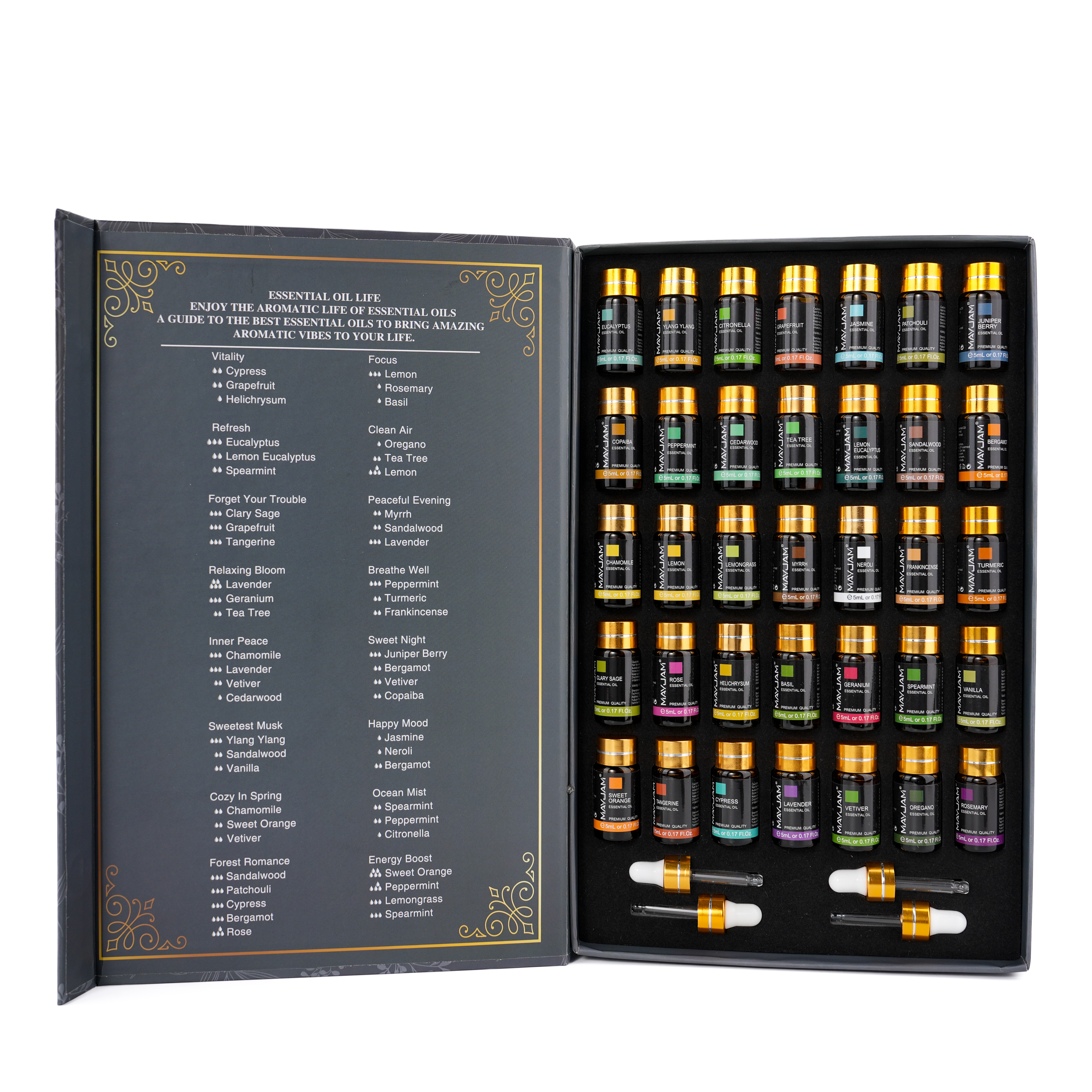 MAYJAM 35 Bottles Aromatherapy – обзор и цена Candle Making Oils