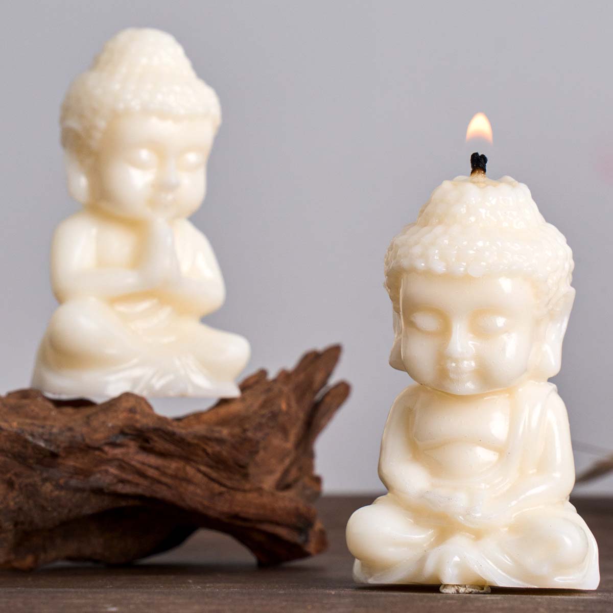 3D Buddha Silicone Candle Mold – обзор и цена Candle Making Process