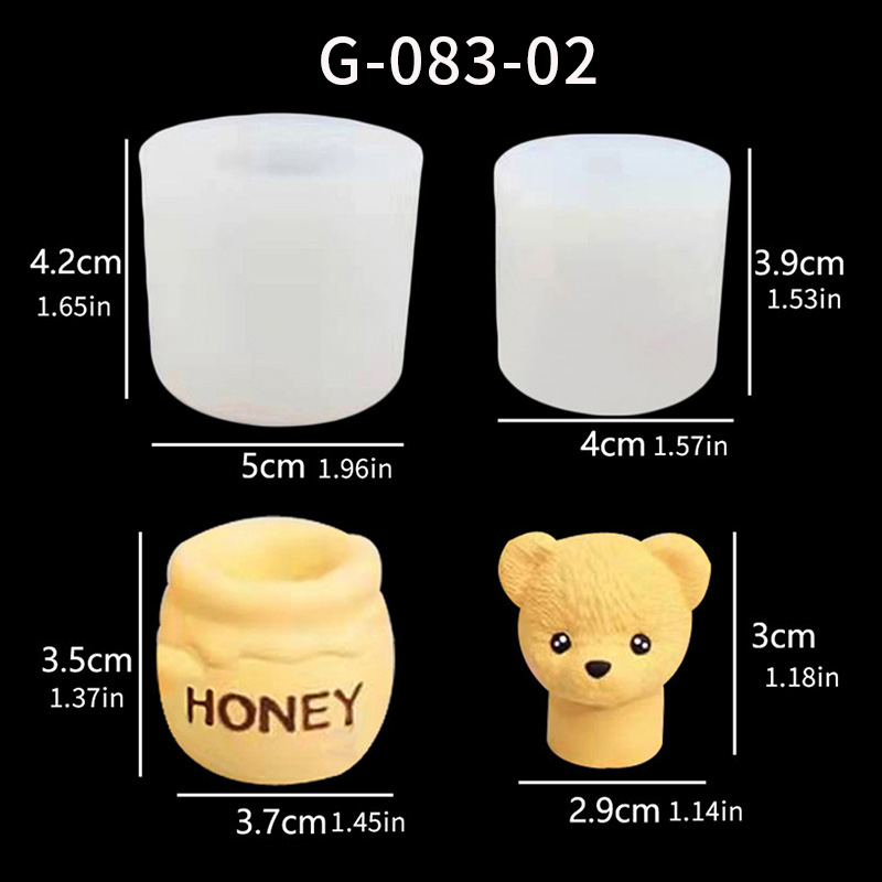 1 Piece, Teddy Bear Aromathera – обзор и цена Candle Making Jug