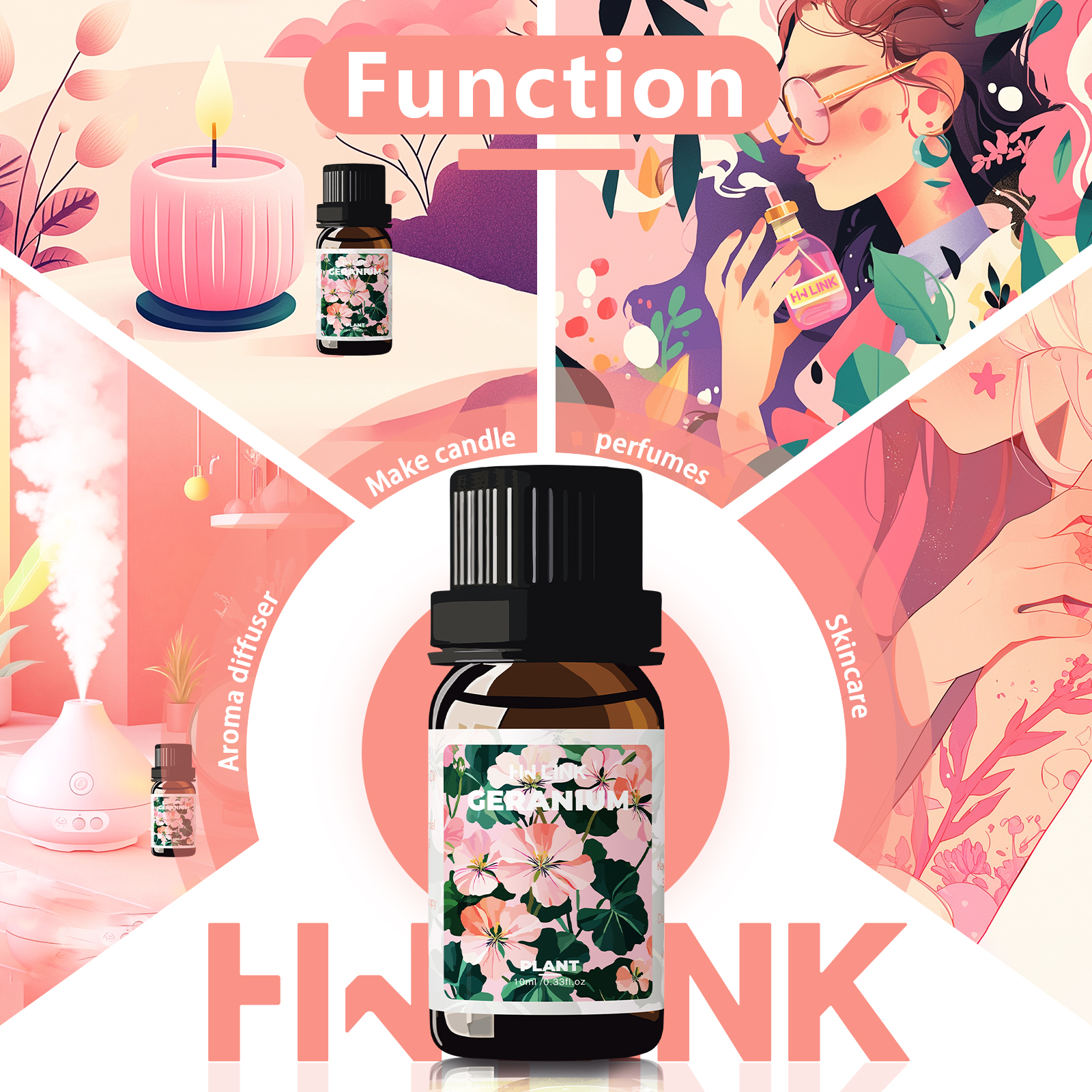 Geranium Essential Oil 10ml 10 – обзор и цена Candle Making Oils