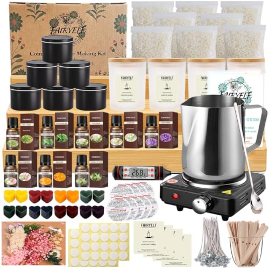 Premium Candle Making Kit with – обзор и цена Candle Making Kit For Adults
