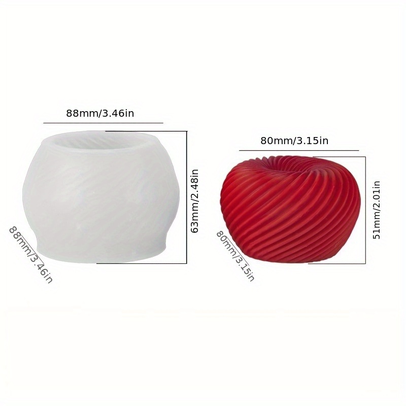A trendy red apple silicone mo – обзор и цена Candle Making Items