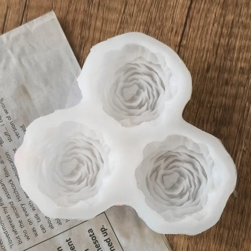 Peony Flower Candle Silicone M – обзор и цена Candle Making Accessories