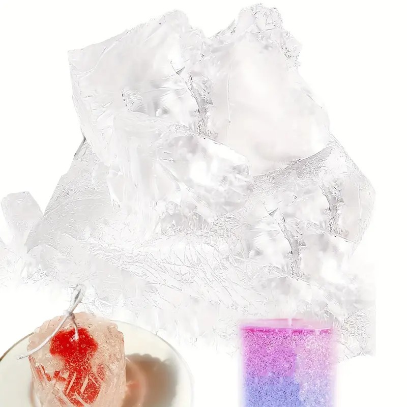 Transparent Crystal Wax, Jelly – обзор и цена Candle Making Accessories
